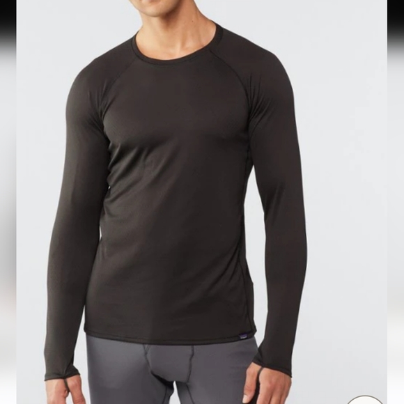 Patagonia Shirts Patagonia Capilene Midweight Crew Base Layer Top Hot To Cold Xl Poshmark